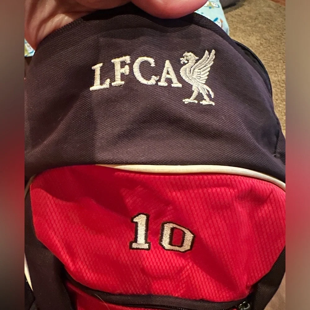 Vintage Adidas Load Spring Soccer/ Football /basketball Backpack. Red and black - Picture 2 of 8